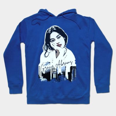 Gracie Abrams In White City Background Hoodie Official Gracie Abrams Merch