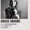 Pop Singer Gracie Abrams Posters Minor Hot Music Album Canvas Painting Print Wall Art Pictures for 6 - Gracie Abrams Merch