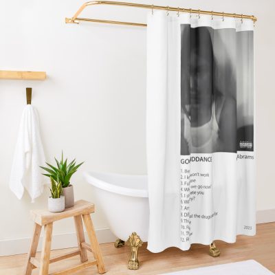 Gracie Abrams - Good Riddance Poster Shower Curtain Official Gracie Abrams Merch